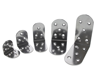 Corner brace with round ends/ AISI 316