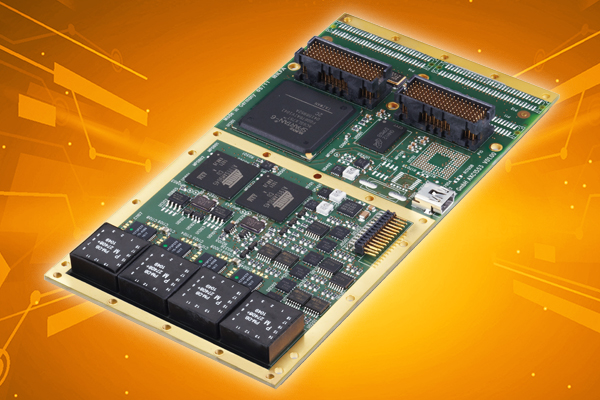AXE1553-x Rugged Embedded MIL-STD-1553 Conduction Cooled XMC Card
