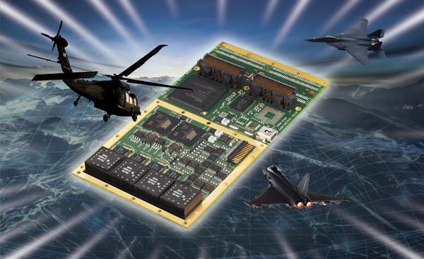 AXE1553-x Rugged Embedded MIL-STD-1553 Conduction Cooled XMC Card