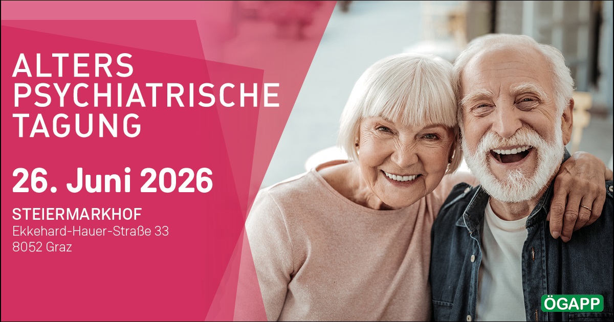 14. Alterspsychiatrische Tagung – Psychisches und körperliches Altern im Fokus