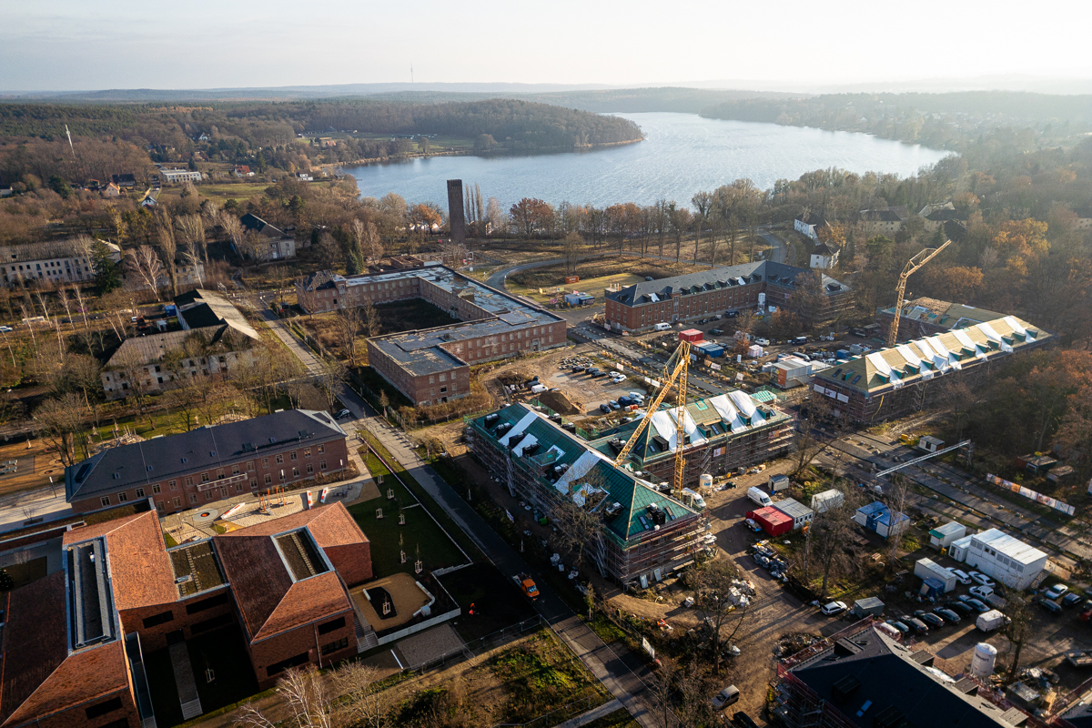 Krampnitz aus der Vogelperspektive