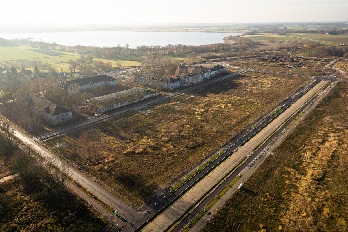 Der Entwicklungsbereich Krampnitz aus der Vogelperspektive