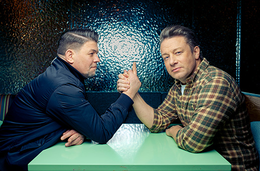 Tim Mälzer und Jamie Oliver
