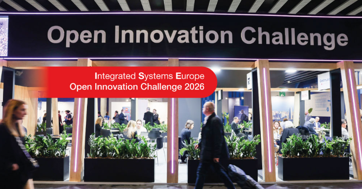 Banner for Integrated Systems Europe - Open Innovation Challenge 2026