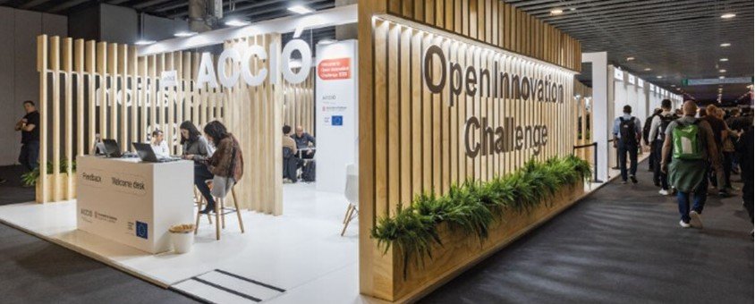 Foto: Booth ACCIÓ at Alimentaria Open Innovation Challenge