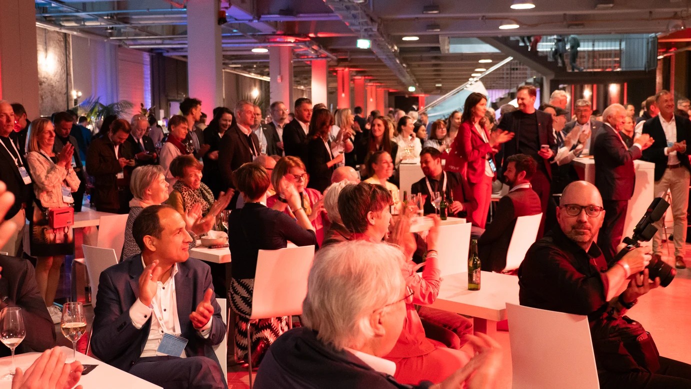 Picture: Audience of Zukunftstag Mittelstand