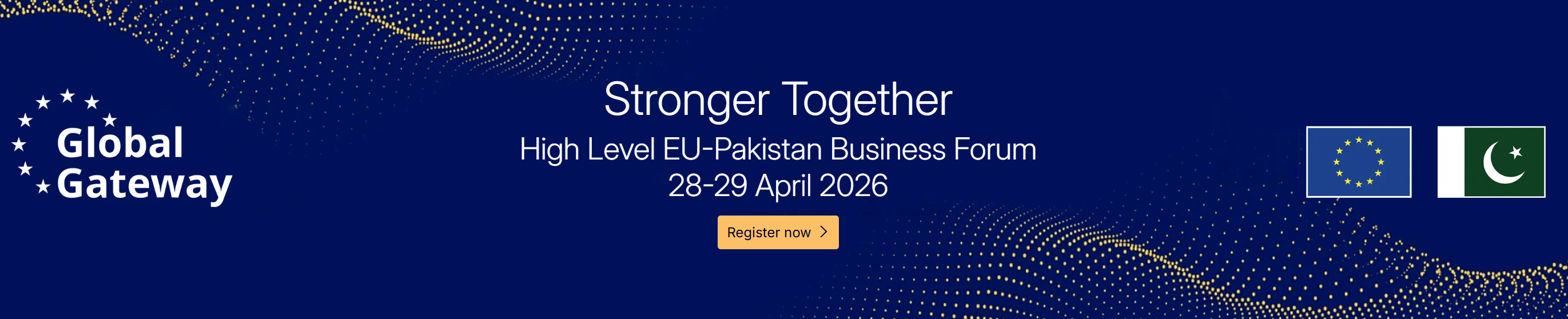 Picture / Banner: Stronger Together / EU Pakistan Business Forum 2026