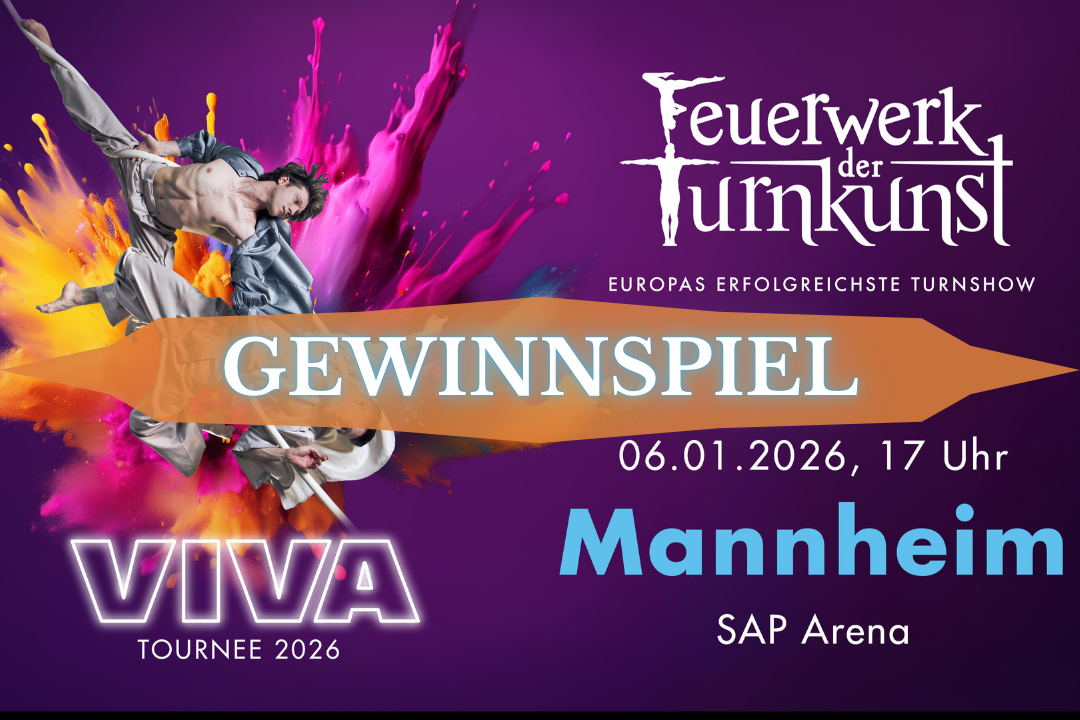Gewinnspiel Feuerwerk der Turnkunst