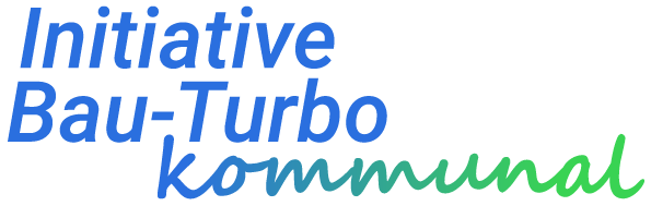 Logo Bau-Turbo kommunal © Initiative Bau-Turbo kommunal
