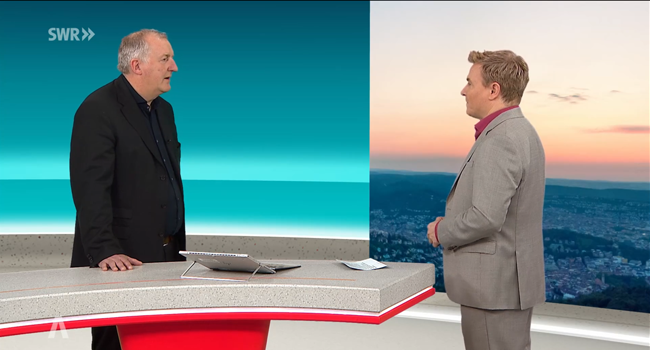 Markus Müller (l.) und Sven Rex © SWR/AKBW