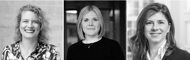 v.l. Sara Vian © Yongrae Cho | Nina Scheil © caspar. | Katharina Strauß © privat