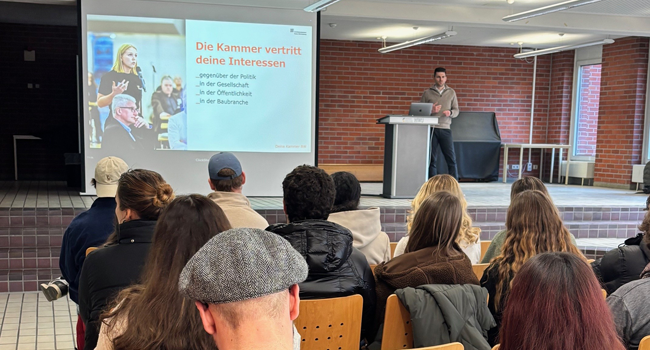 Infoveranstaltung an der HfWU © AKBW