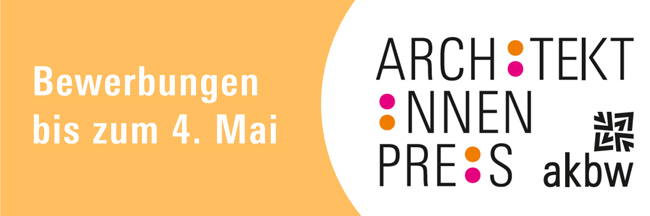 ARCHITEKTINNENPREIS BW © AKBW