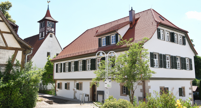 Pfarrhaus der evangelischen Kirchengemeinde Musberg © Günter E. Bergmann