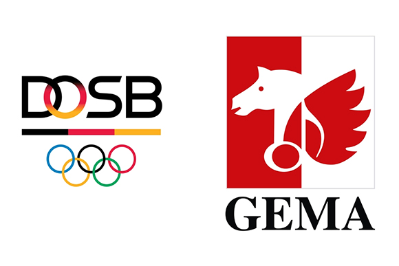 Logo DOSB & GEMA | Fotocollage: DTB
