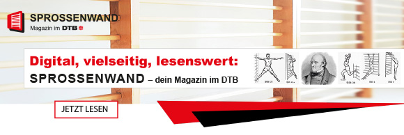 Anzeige Sprossenwand