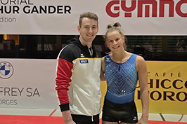 Nils Dunkel und Silja Stöhr | Foto: DTB