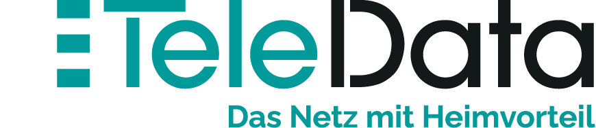 TeleData - Das Netz mit Heimvorteil Logo