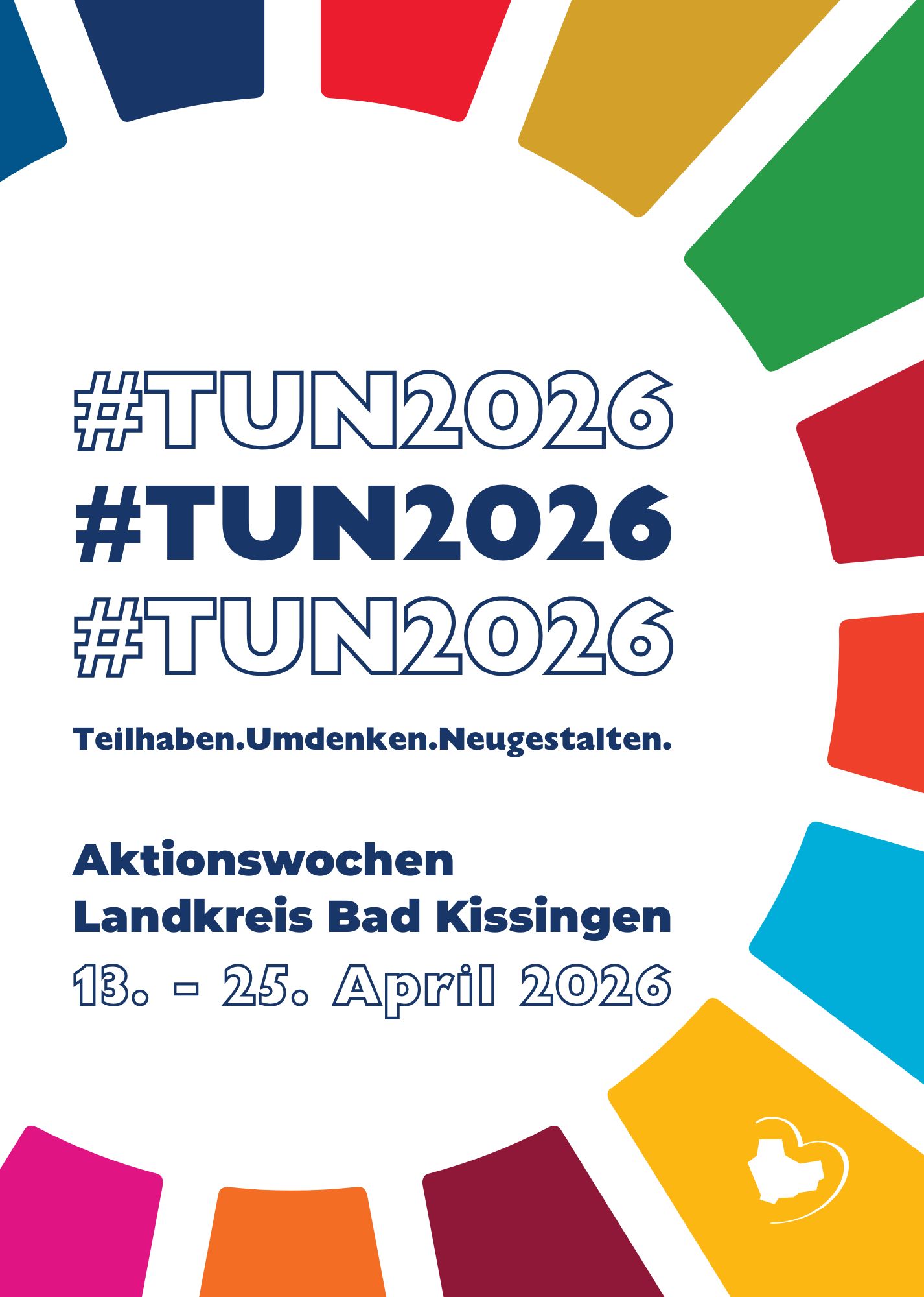 Illustratives Bild zu den Aktionswochen BNE 2026 des Landkreises Bad Kissingen