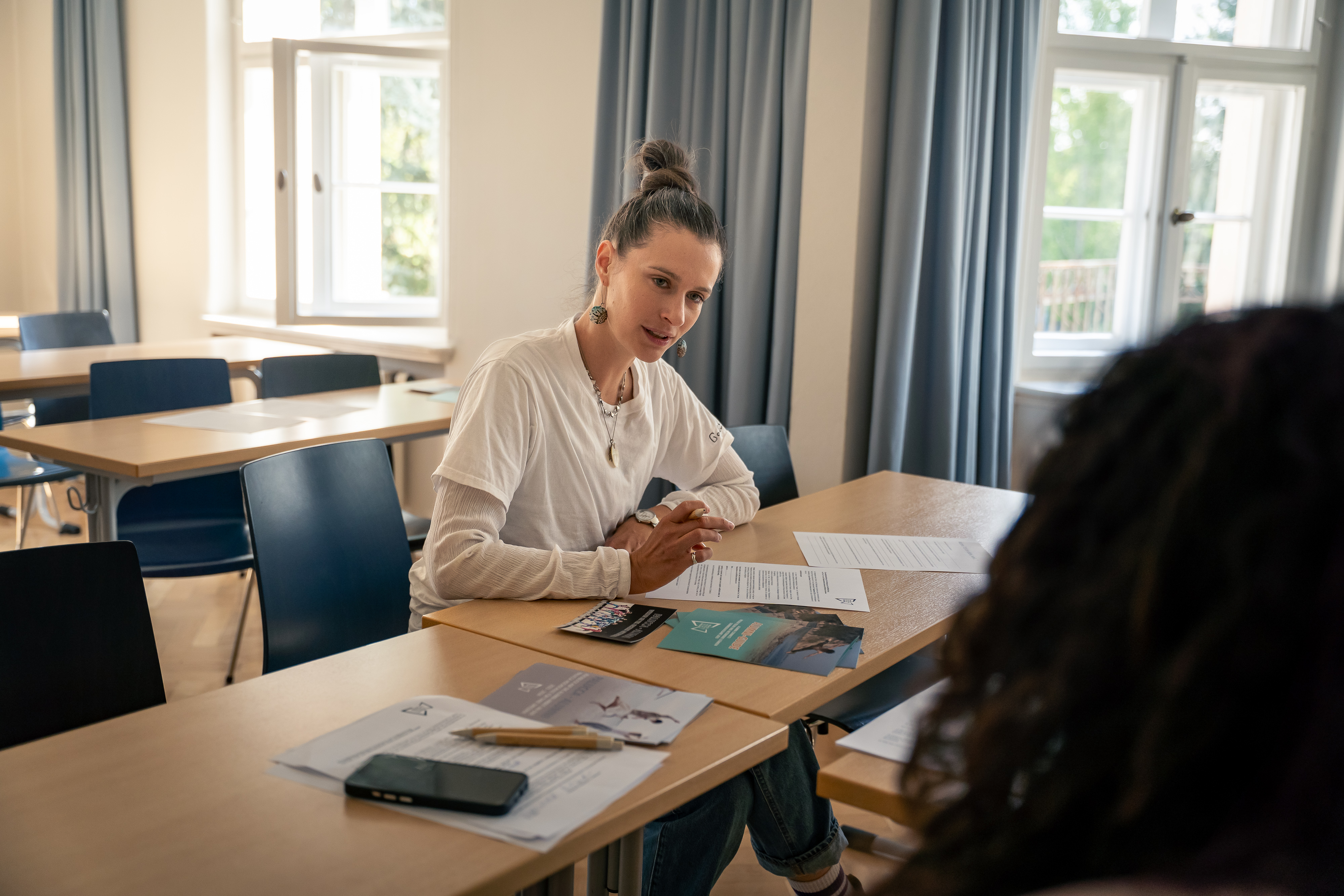 Fotogalerie Tag der offenen Tür „Ich bin dabei weil…“ © Leo Ziems und Corina Zaharescu