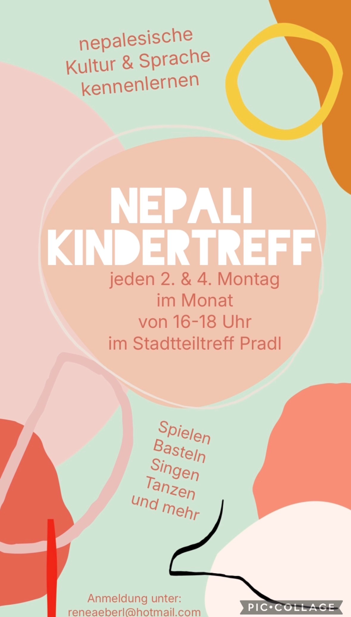 Nepali Kindertreff - 2. und 4 Montag im Monat, 16Uhr, Stadtteiltreff Pradl-Innsbruck