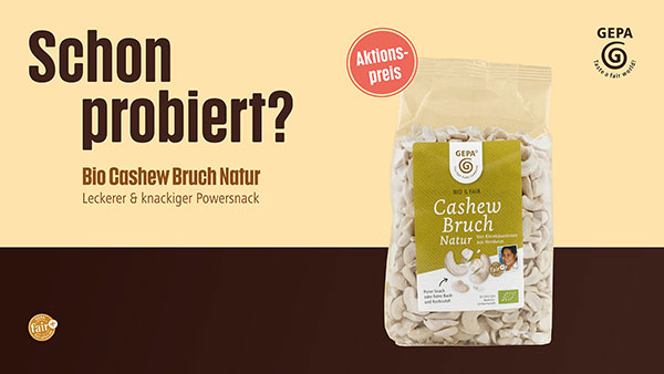 Schon probiert? - Cashew Bruch