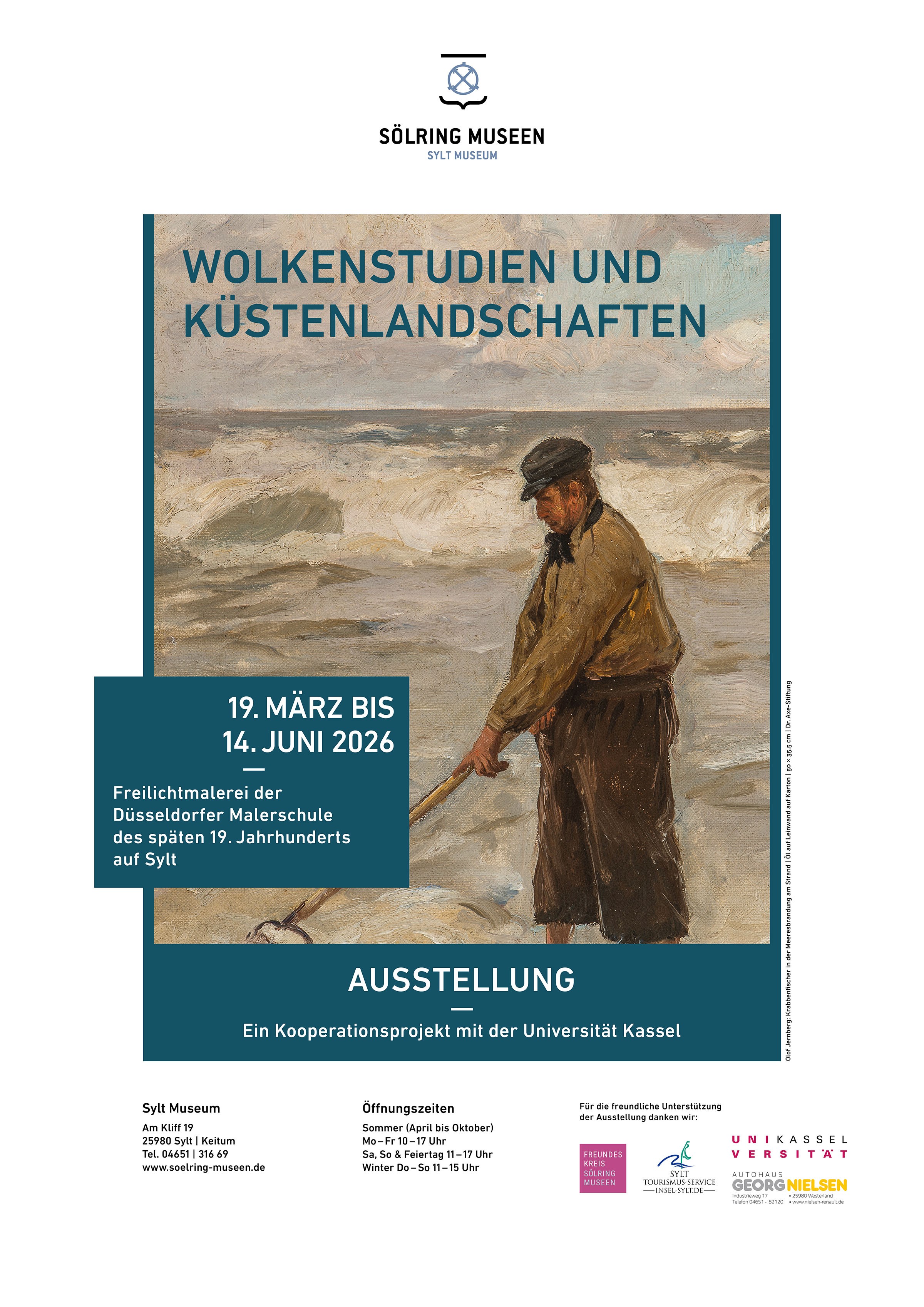 Wolkenstudien und Küstenlandschaften
