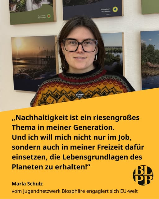 Marla Schulz vom Jugendnetzwerk Biosphäre