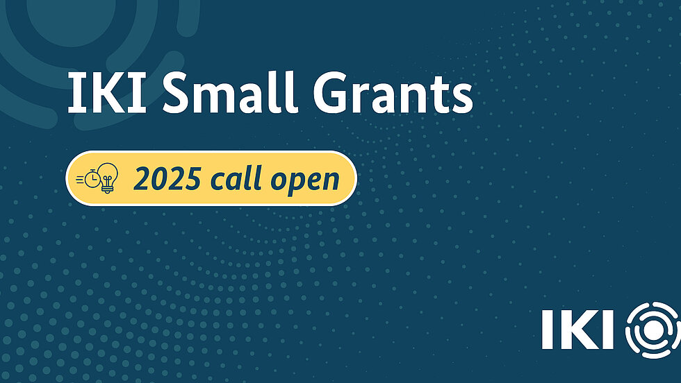 Key visual IKI Small Grants 