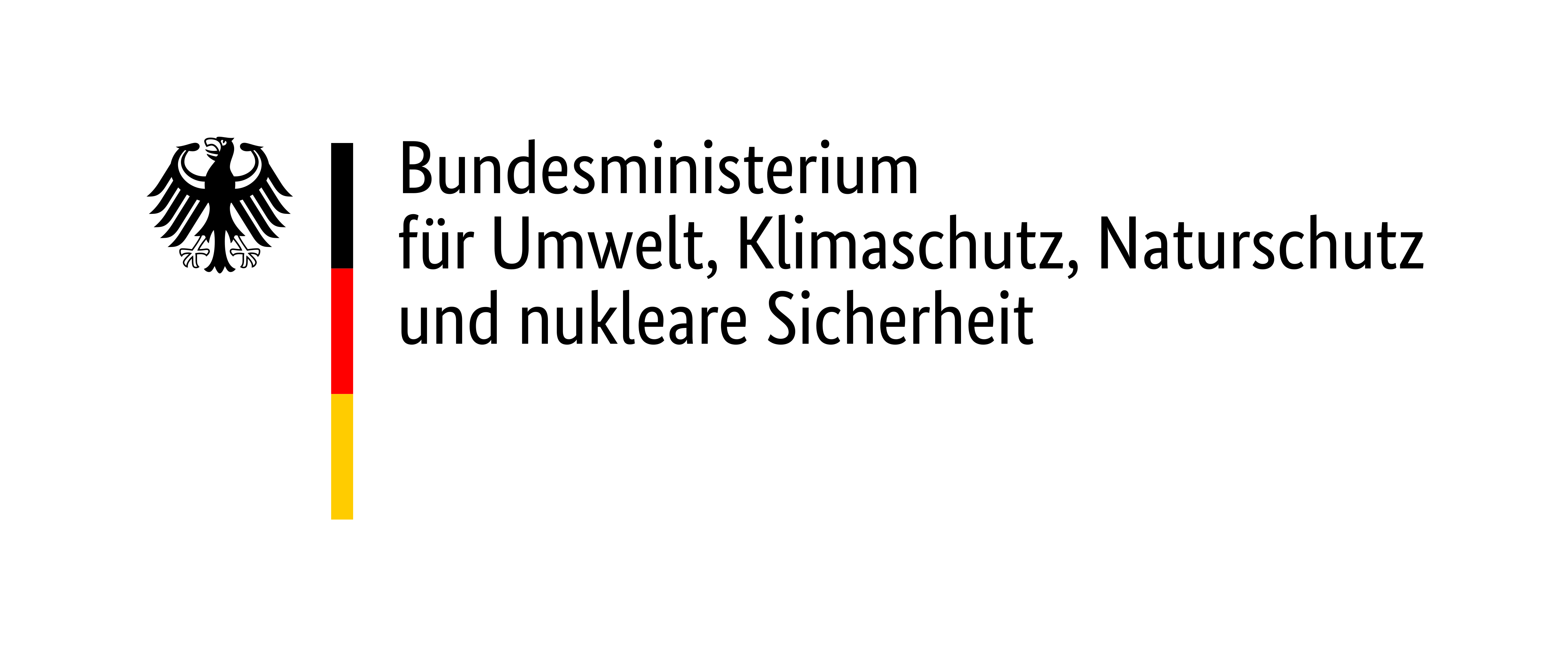 Logo: Bundesministerium für Umwelt, Klimaschutz, Naturschutz und nukleare Sicherheit (BMUKN)