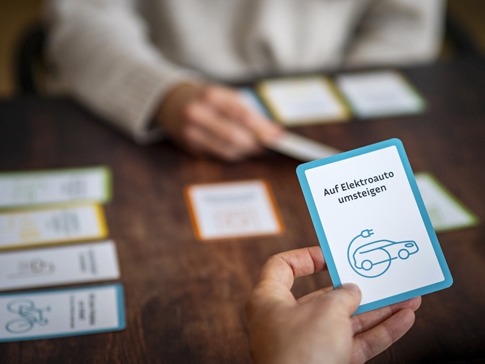 Klimawaage-Kartenspiel