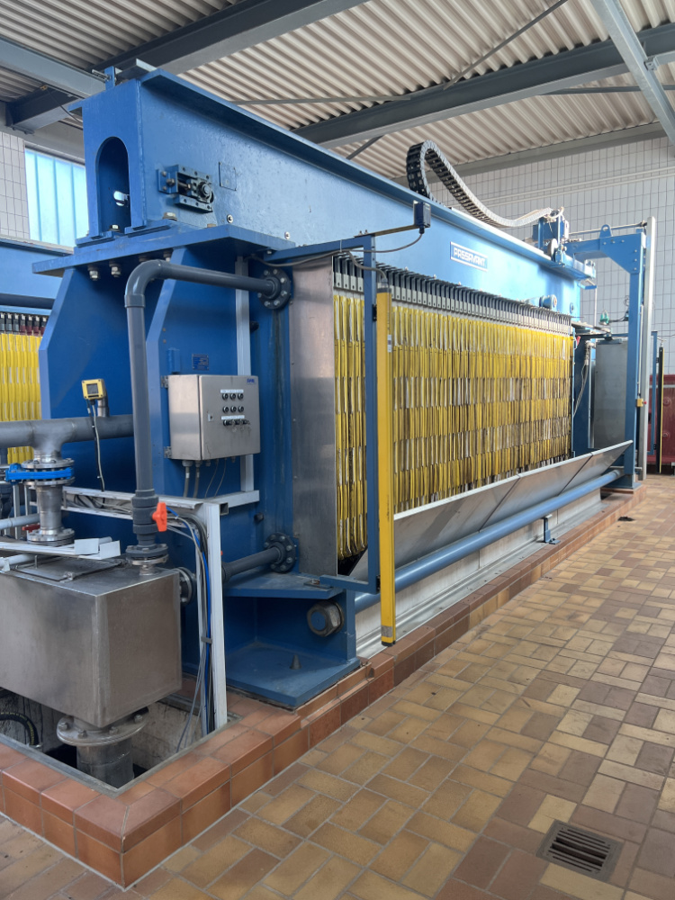 Used filter press Passavant 1500 / F-1275