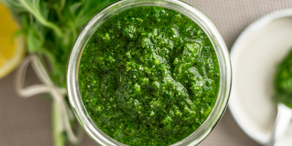 Pesto im Glas