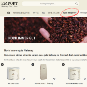 EMPORT Shop - Noch immer gut
