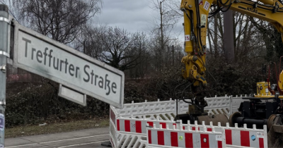 Foto einer Baustelle