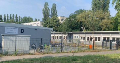 Foto der Container-Anlage in der Salzmannstra0e