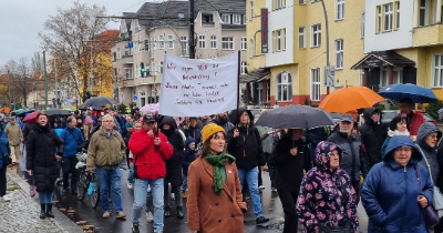 Bild der Demonstration