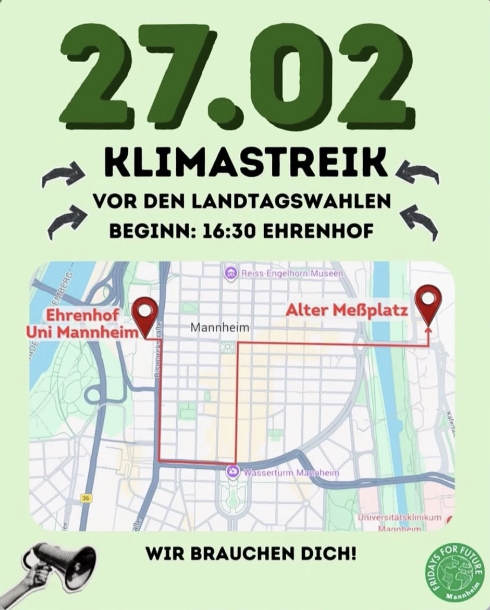 Klimastreik Mannheim