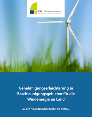 Publikation zur Genehmigungserleichterung WindBG