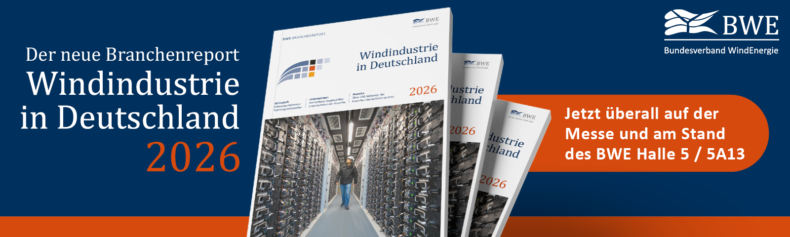 Der Branchenreport am BWE-Stand