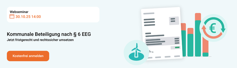 Banner Kostenfrei zum Webseminar anmelden