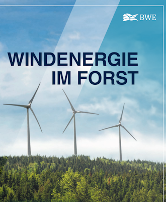 Broschüre Wind im Forst