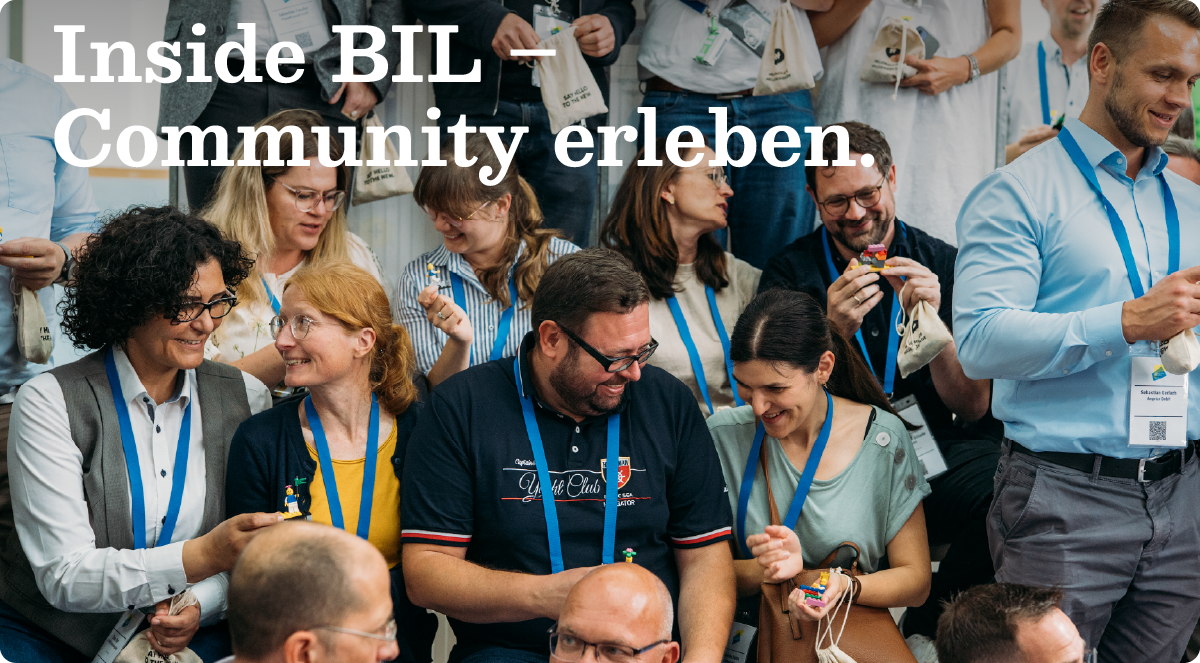 Personen sind versammelt