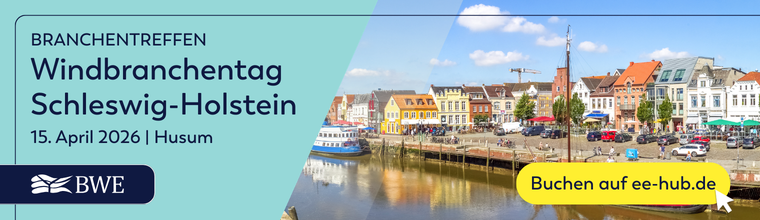 Banner Windbranchentag Schleswig-Holstein