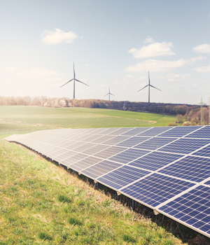 Wind- und Solarpark