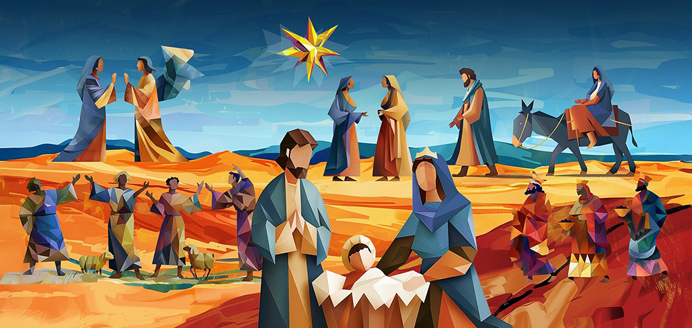 Weihnachtswimmelbild