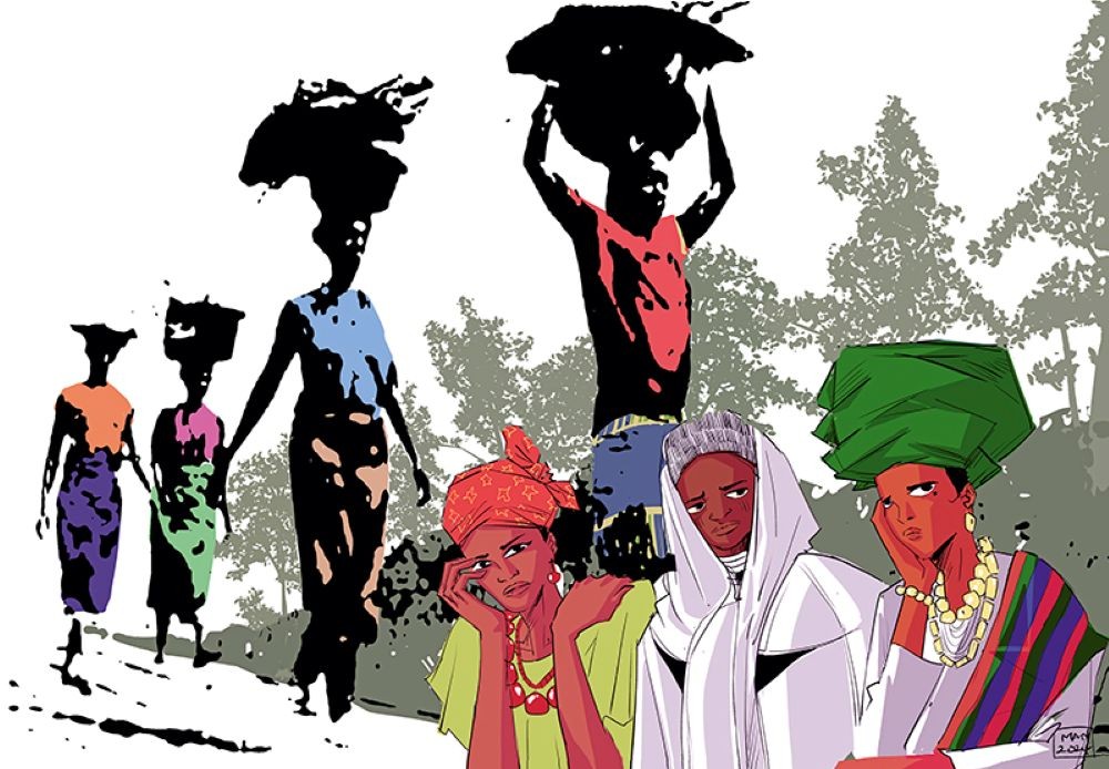 Weltgebetstagstitelbild "Rest for the Weary", Gift Amarachi Ottah