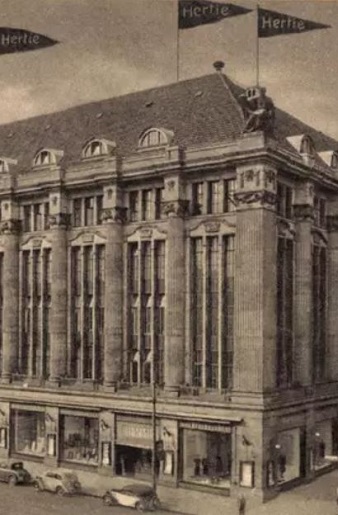 Hertie Kaufhaus historisch