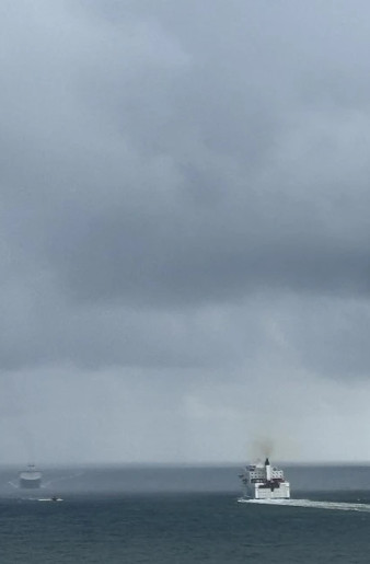 Schiffe auf dem Meer