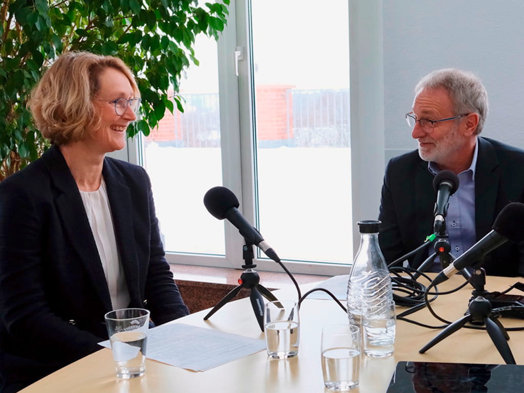 Katrin Böhning-Gaese, Martin Keller ©Sebastian Grote